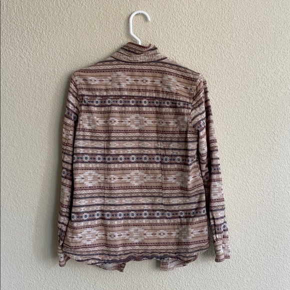 Aztec design button up - Picture 3 of 3